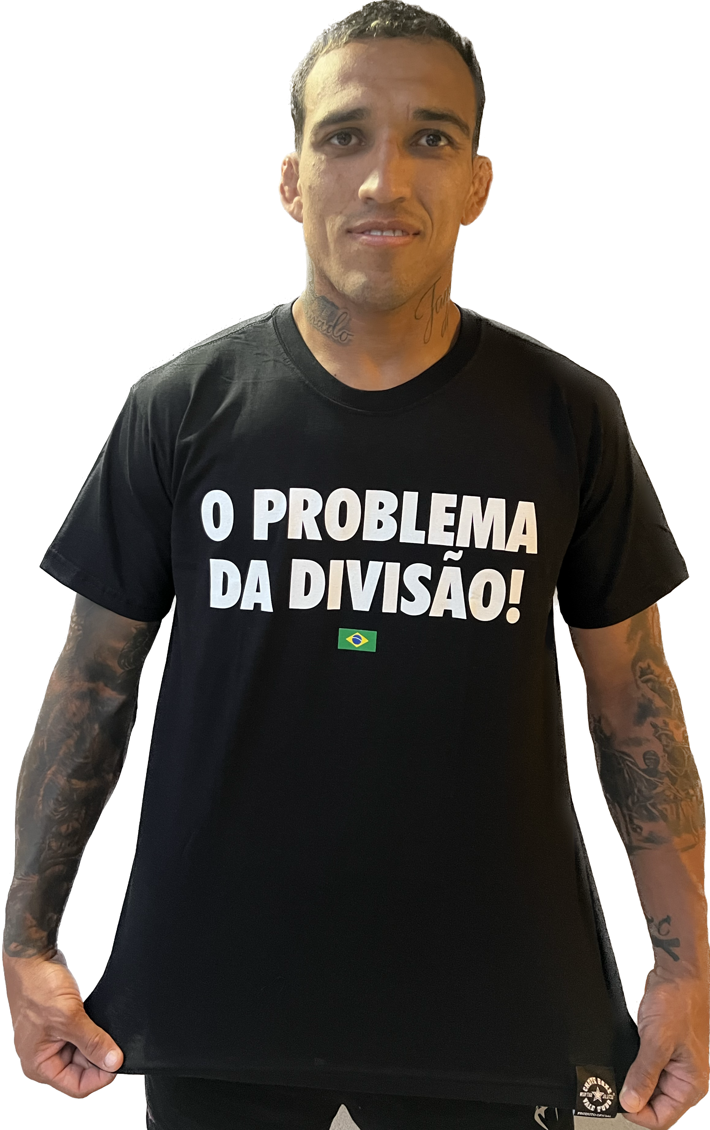 Camiseta - Charles Do Bronxs - PROBLEMA DA DIVISAO - NAO AUTOGRAFADA