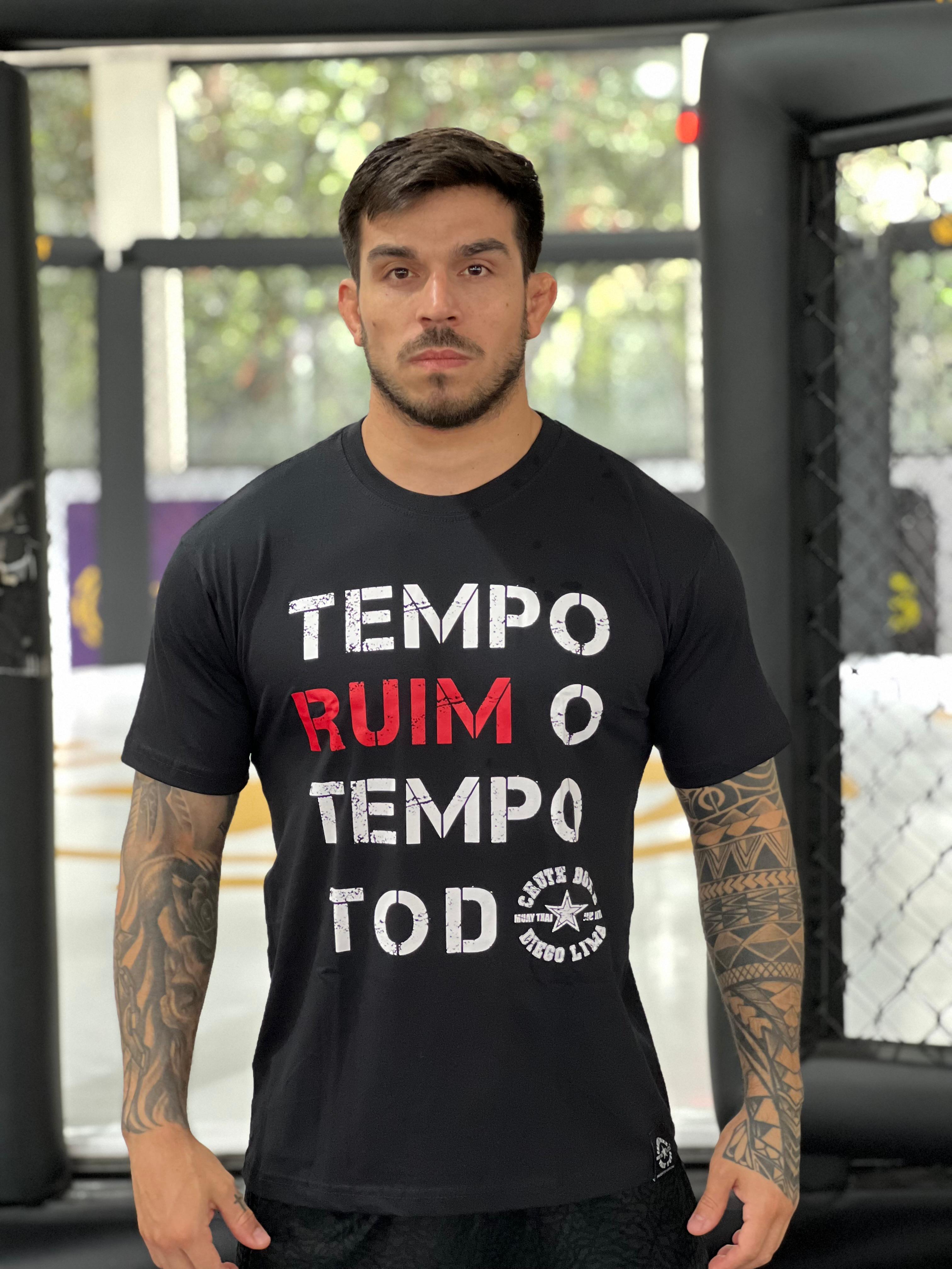 Camiseta Chute Boxe - Tempo Ruim Tempo Todo