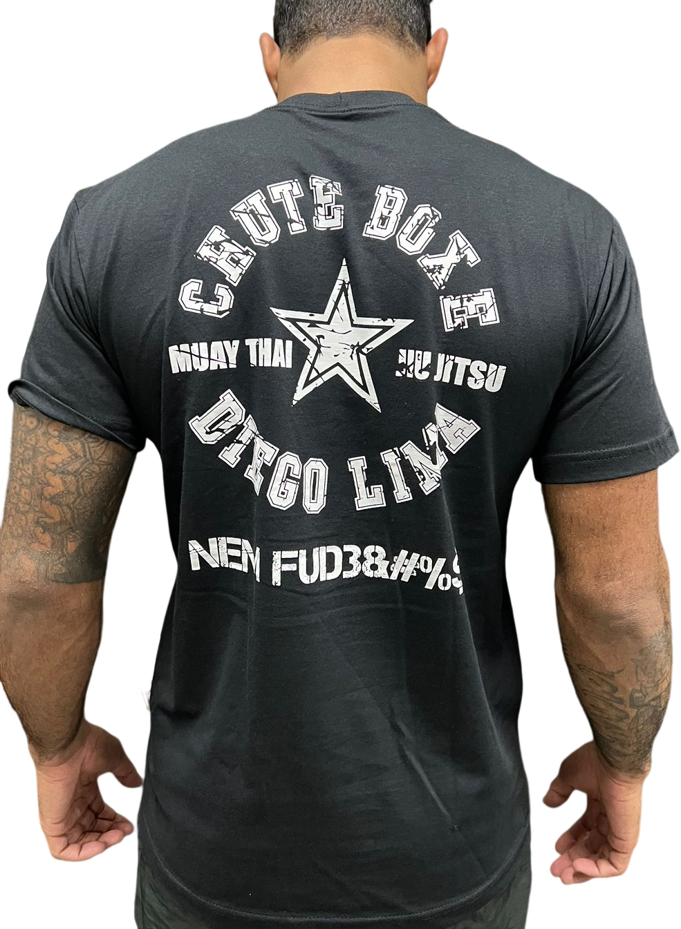 Camiseta TEMPO RUIM Chute Boxe Diego Lima