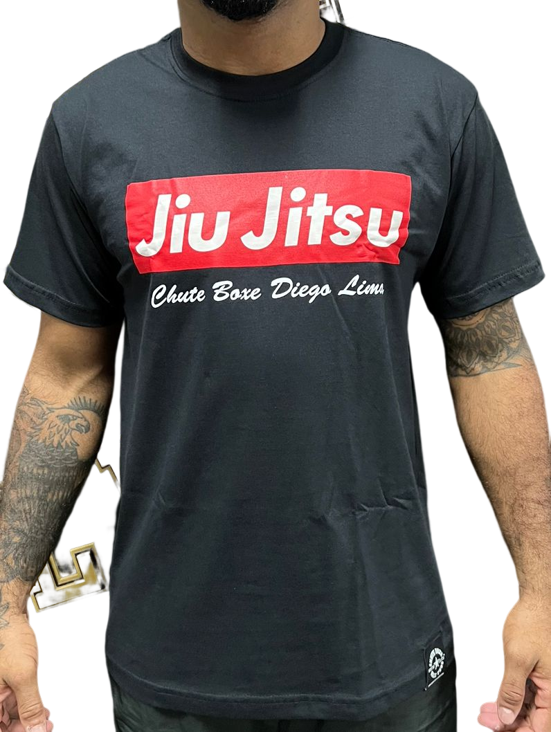 Camiseta Chute Boxe Diego Lima Jiu Jtisu Preta
