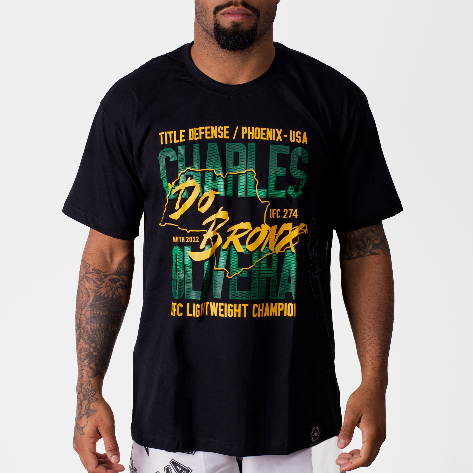 Camiseta Charles Do Bronx Brasil UFC 274