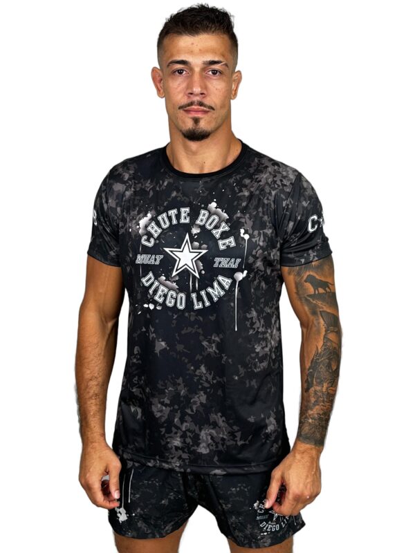 Camiseta Dry Tech - Preta Caveira