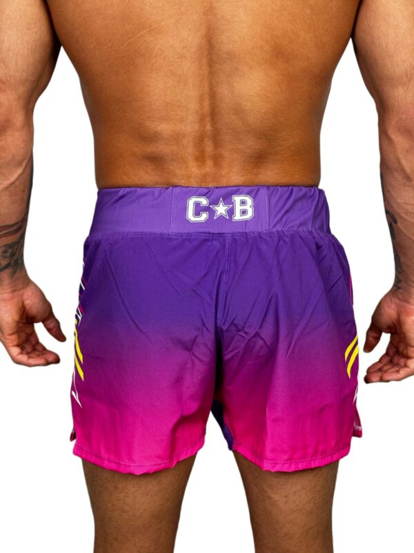 Shorts MMA - Rosa e Roxo Uniforme - Image 4