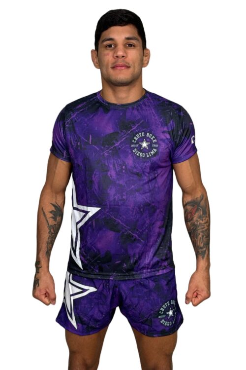 Camiseta Dry Tech – Roxo Estrela