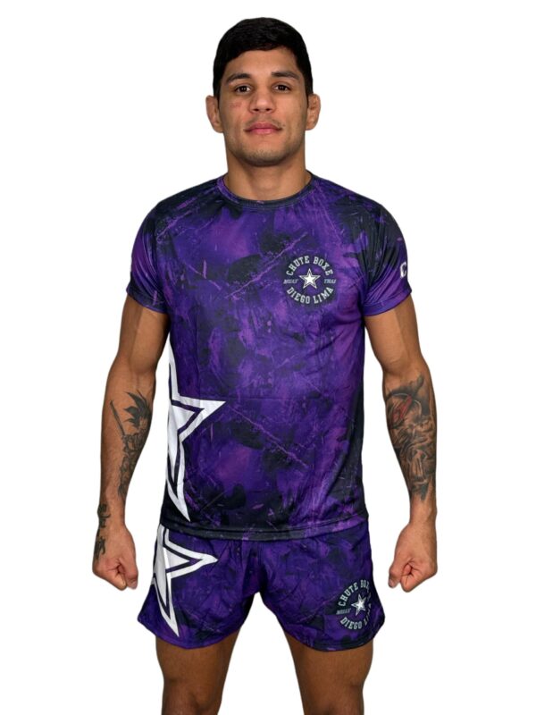 Camiseta Dry Tech - Roxo Estrela