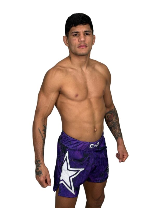 Shorts MMA - Roxo Estrela - Image 2