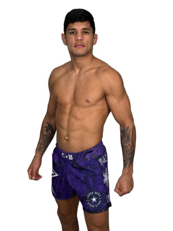 Shorts MMA - Roxo Estrela - Image 3