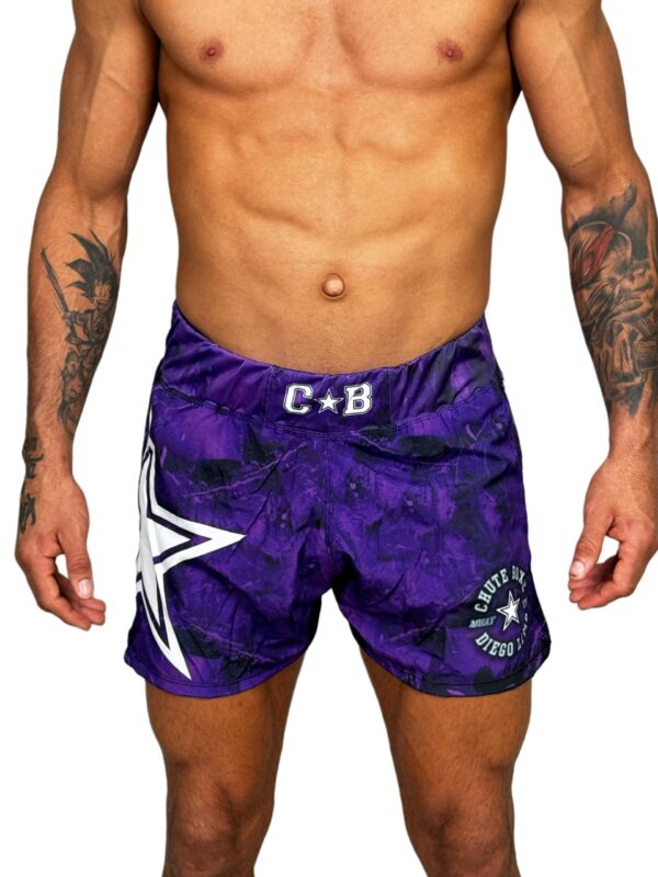 Shorts MMA - Roxo Estrela - Image 4