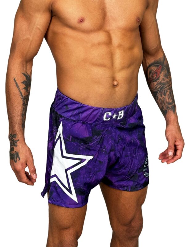 Shorts MMA - Roxo Estrela - Image 6