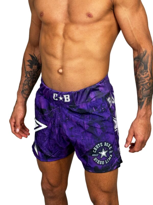 Shorts MMA - Roxo Estrela - Image 7