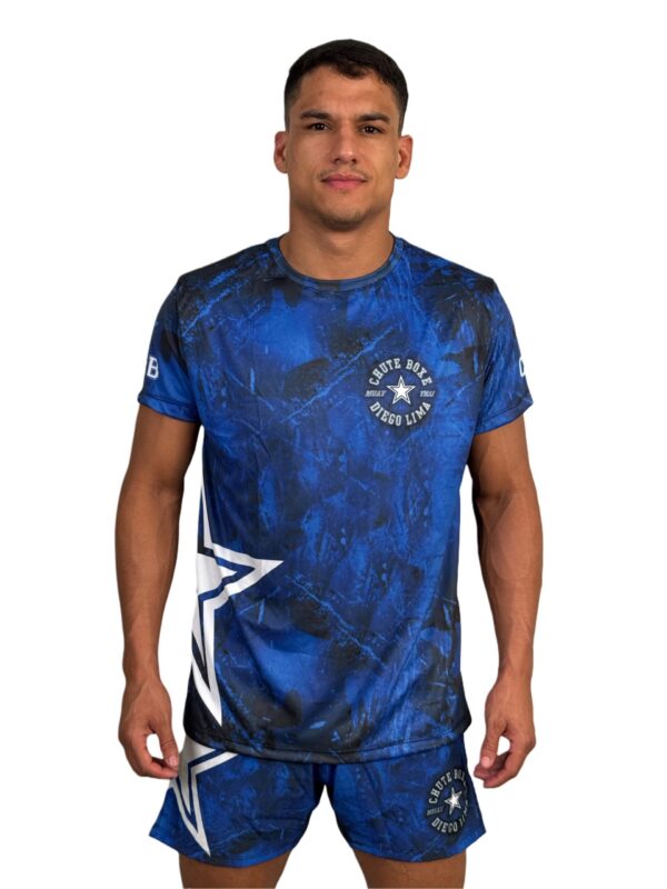 Camiseta Dry Tech - Azul Estrela