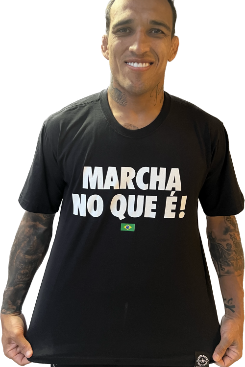 Camiseta Charles do Bronxs – Marcha No Que É