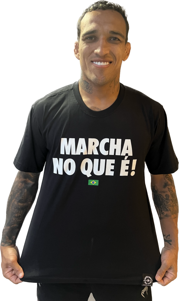 Camiseta Charles do Bronxs - Marcha No Que É