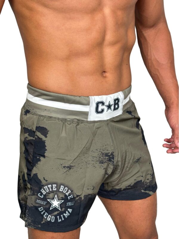 Shorts MMA - Verde Manchado - Image 2