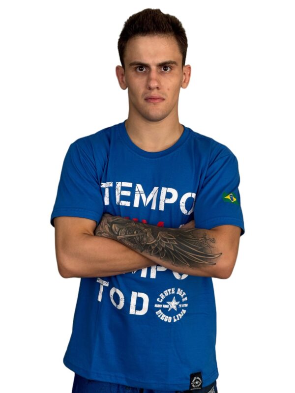 Camiseta Algodão - TEMPO RUIM Azul Royal - Image 3
