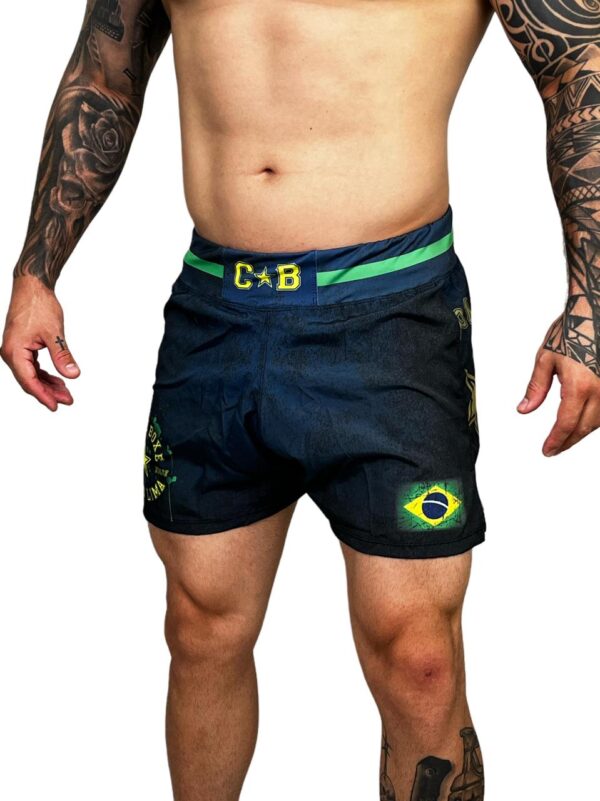 Shorts MMA - Azul Brasil - Image 3