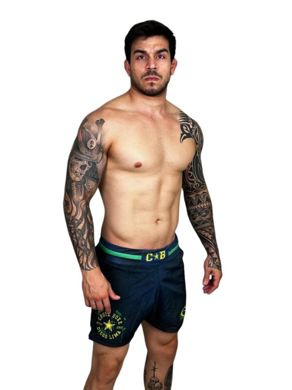 Shorts MMA - Azul Brasil