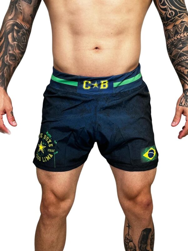 Shorts MMA - Azul Brasil - Image 2