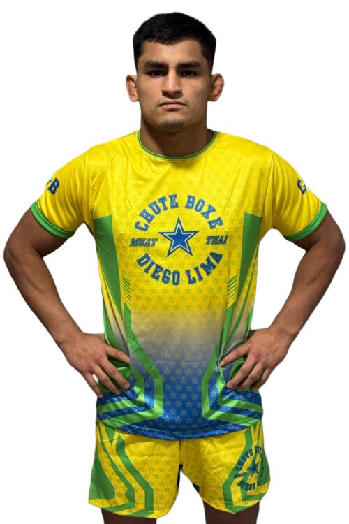 Camiseta Dry Tech – Amarelo Brasil